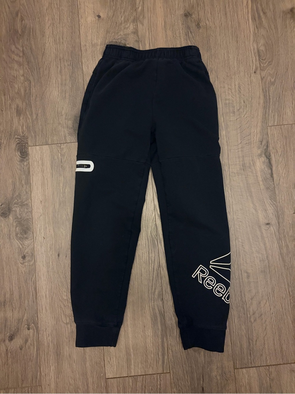 Reebok Black Kids' Logo Jogger Sweatpants